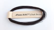 Load image into Gallery viewer, Cotton Dark Brown Rope
