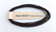 Load image into Gallery viewer, Cotton Dark Brown Rope