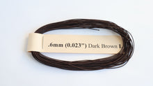 Load image into Gallery viewer, Cotton Dark Brown Rope