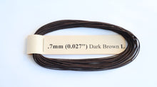 Load image into Gallery viewer, Cotton Dark Brown Rope