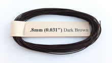 Load image into Gallery viewer, Cotton Dark Brown Rope