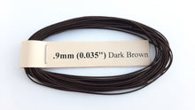 Load image into Gallery viewer, Cotton Dark Brown Rope