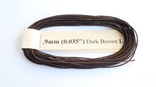 Load image into Gallery viewer, Cotton Dark Brown Rope