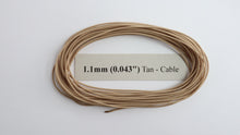 Load image into Gallery viewer, Polyester Tan Cable-Laid Rope