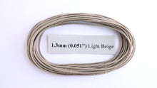 Load image into Gallery viewer, Polyester Light Beige Cable-Laid Rope