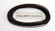 Load image into Gallery viewer, Polyester Dark Brown Cable-Laid Rope