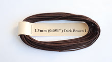 Load image into Gallery viewer, Cotton Dark Brown Rope