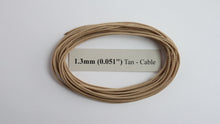 Load image into Gallery viewer, Polyester Tan Cable-Laid Rope