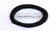 Load image into Gallery viewer, Polyester Black Cable-Laid Rope