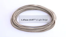 Load image into Gallery viewer, Polyester Light Beige Cable-Laid Rope