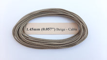 Load image into Gallery viewer, Cotton Beige Cable-Laid Rope