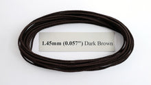 Load image into Gallery viewer, Polyester Dark Brown Cable-Laid Rope