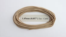 Load image into Gallery viewer, Polyester Tan Cable-Laid Rope