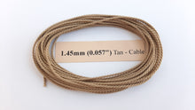 Load image into Gallery viewer, Cotton Tan Cable-Laid Rope