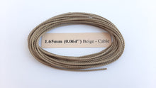 Load image into Gallery viewer, Cotton Beige Cable-Laid Rope