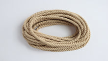 Load image into Gallery viewer, Polyester Tan Cable-Laid Rope