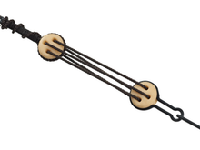 Load image into Gallery viewer, Boxwood 3D-printed rigging blocks - Deadeyes
