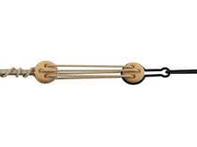 Load image into Gallery viewer, Boxwood 3D-printed rigging blocks - Deadeyes

