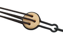 Load image into Gallery viewer, Boxwood 3D-printed rigging blocks - Deadeyes
