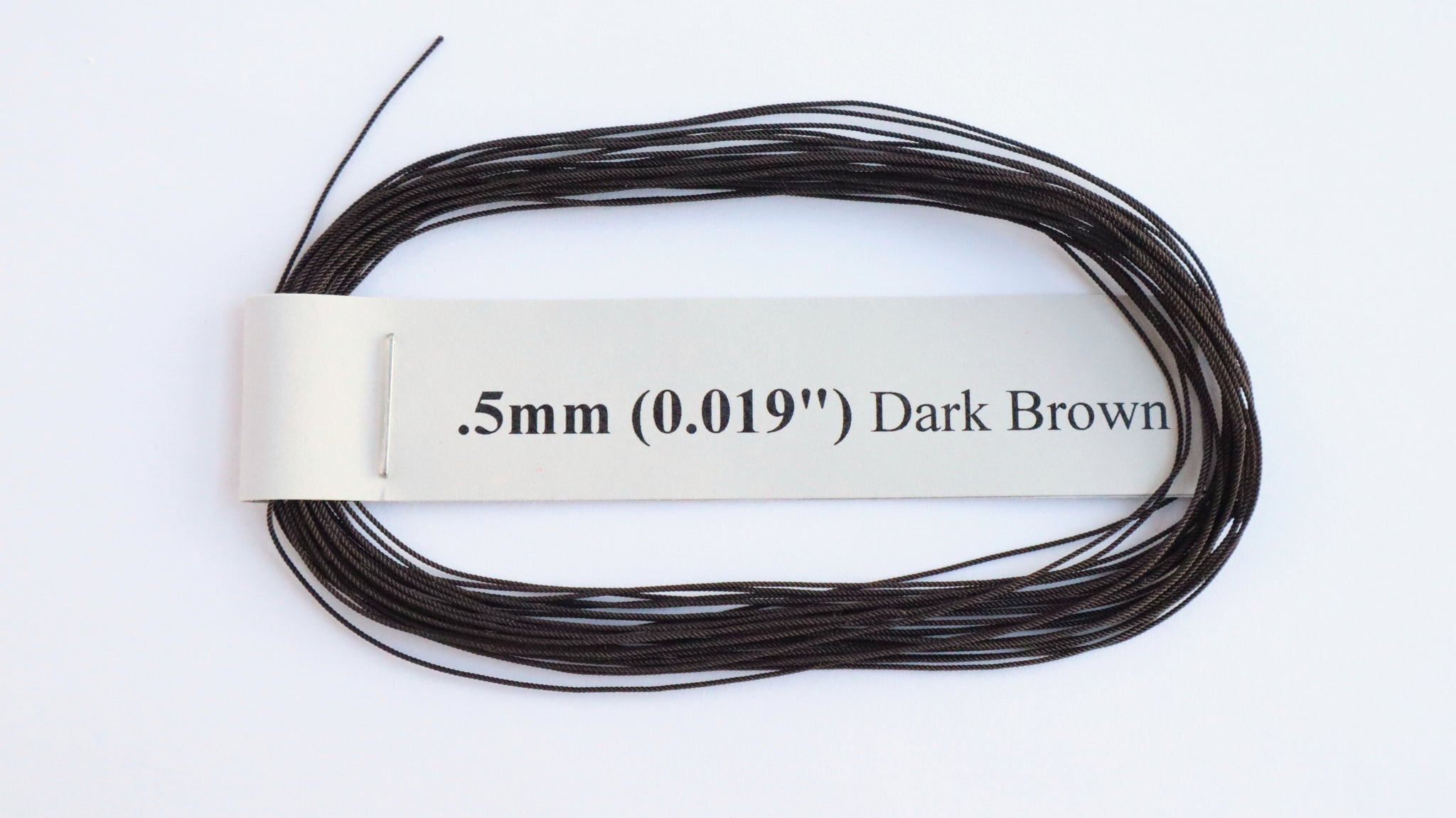 「Eu e eles」rope / Brown×Black Polyester Dark Brown Rope – Ropes of Scale