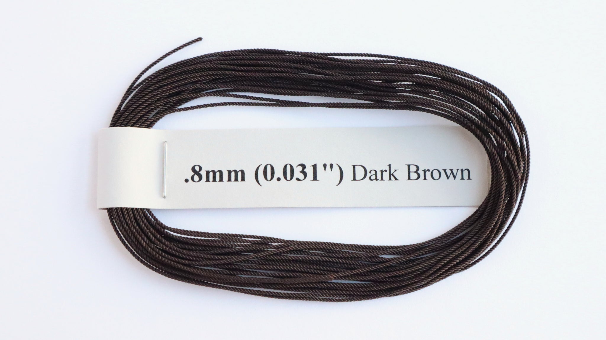 Polyester Dark Brown Rope – Ropes of Scale