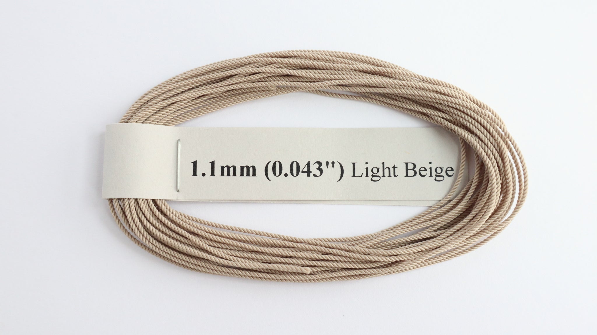 Polyester Light Beige Rope – Ropes of Scale