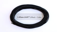 Load image into Gallery viewer, Polyester Black Cable-Laid Rope
