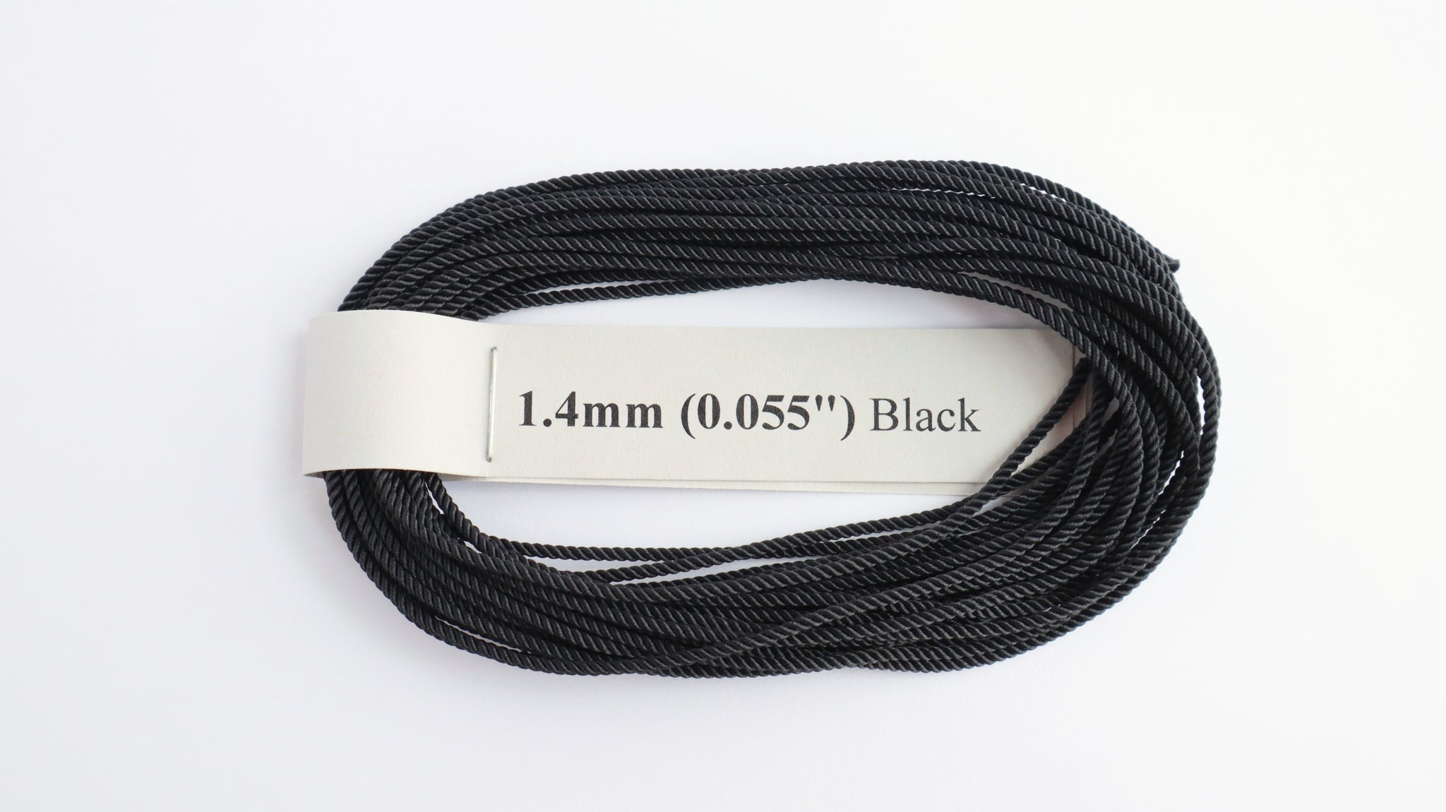 Black Little Rope Polyester Black Rope – Ropes of Scale