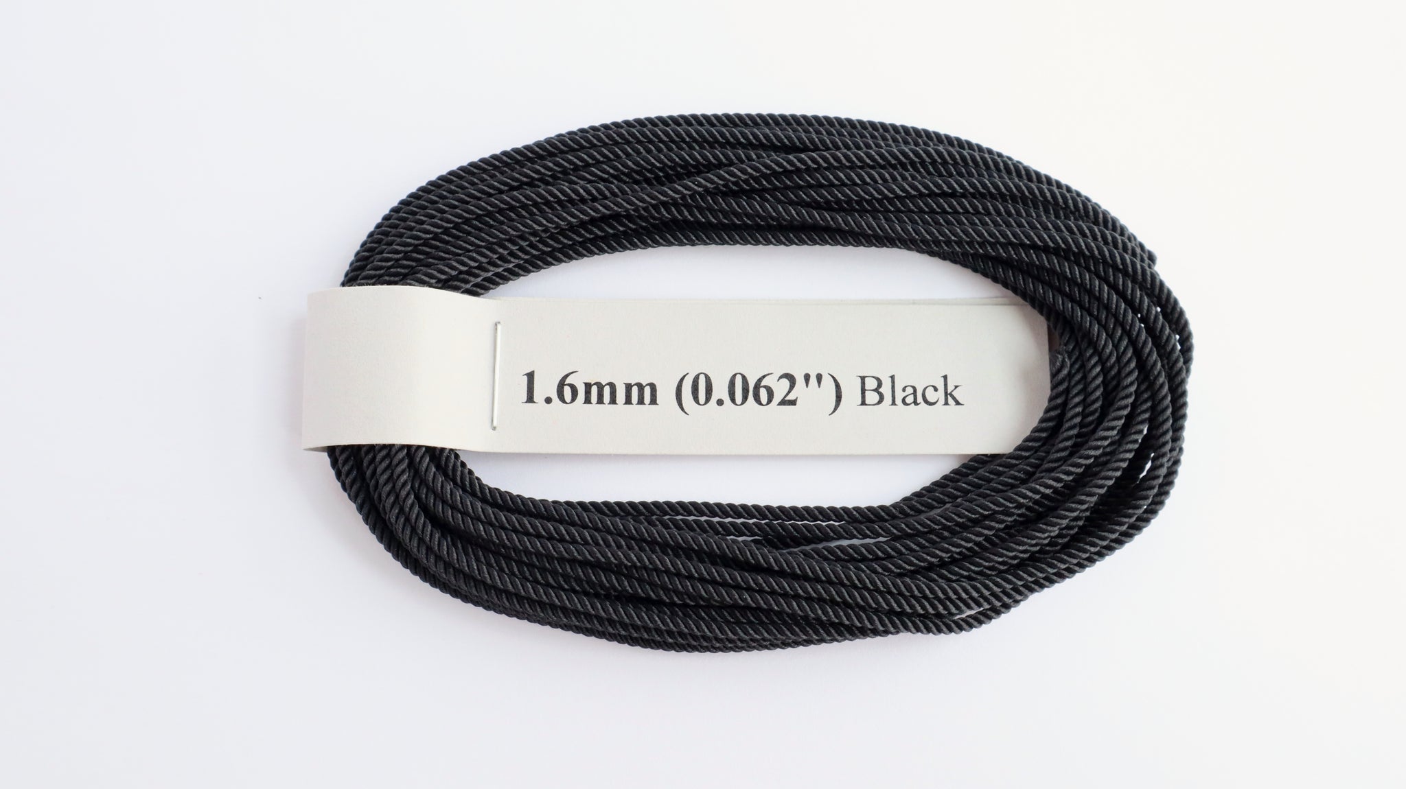Black Little Rope Polyester Black Rope – Ropes of Scale