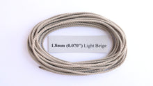 Load image into Gallery viewer, Polyester Light Beige Cable-Laid Rope
