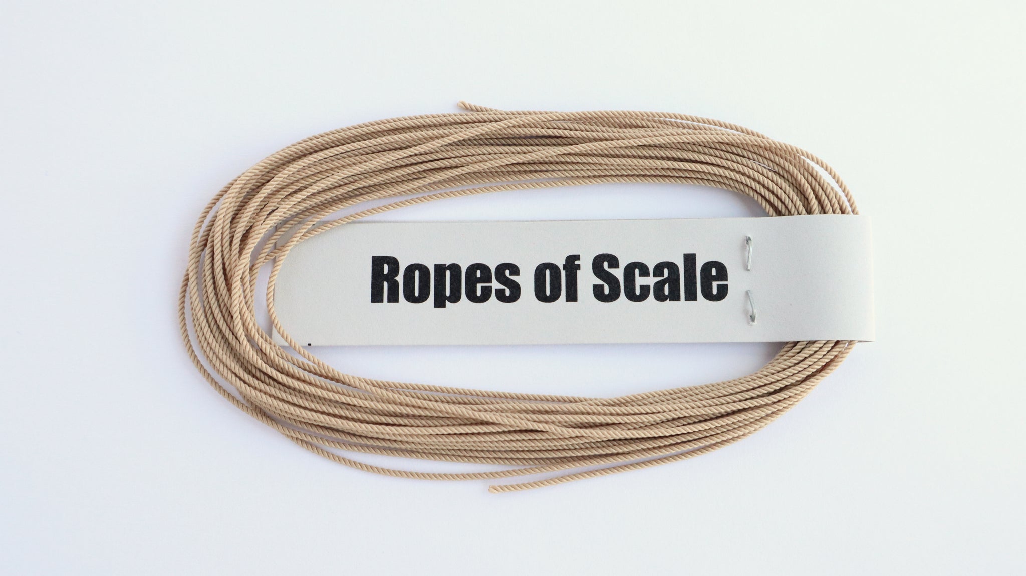 Polyester Tan Rope – Ropes of Scale