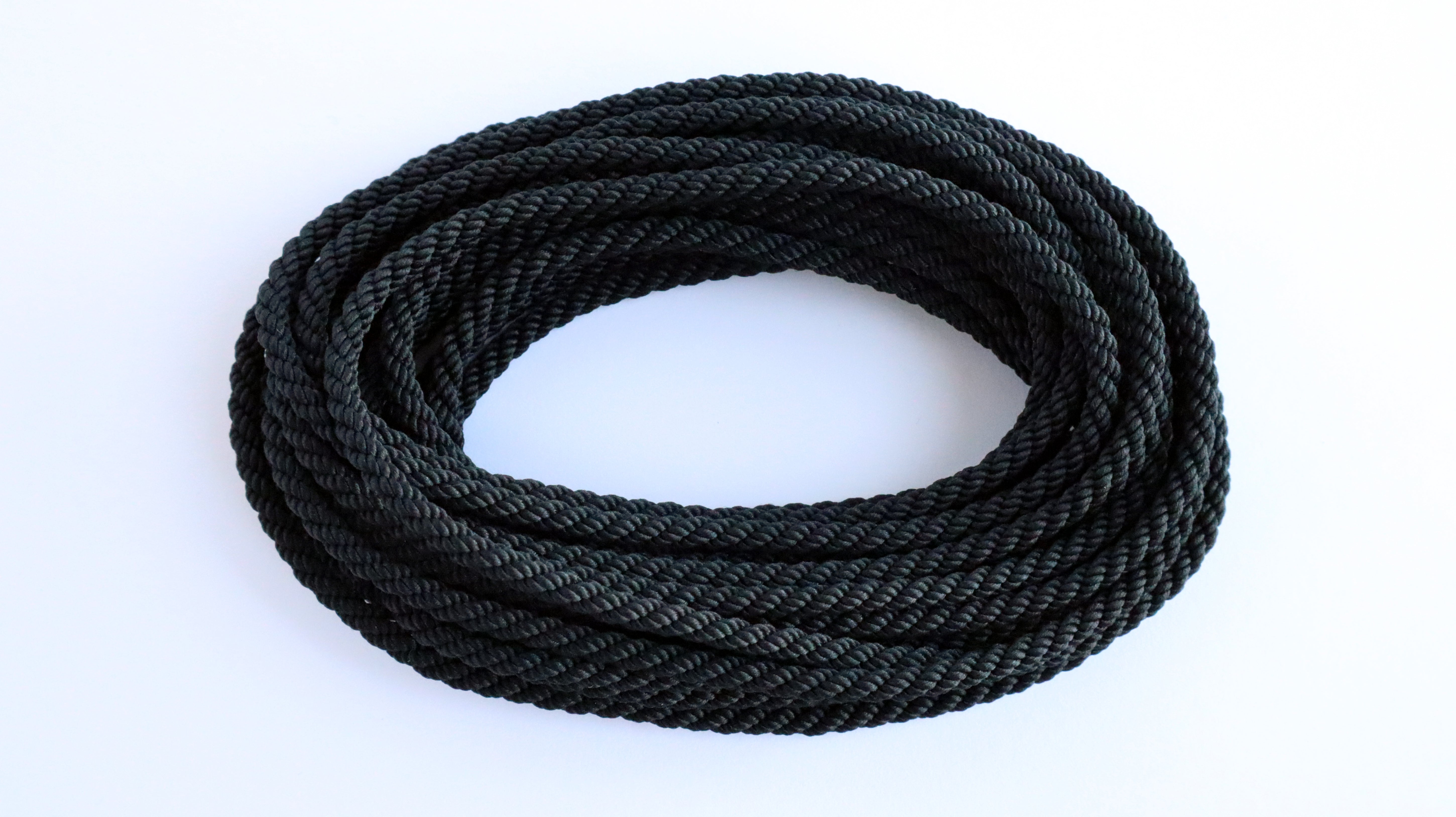 Polyester Black Cable-Laid Rope – Ropes of Scale