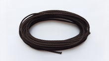Load image into Gallery viewer, Cotton Dark Brown Cable-Laid Rope

